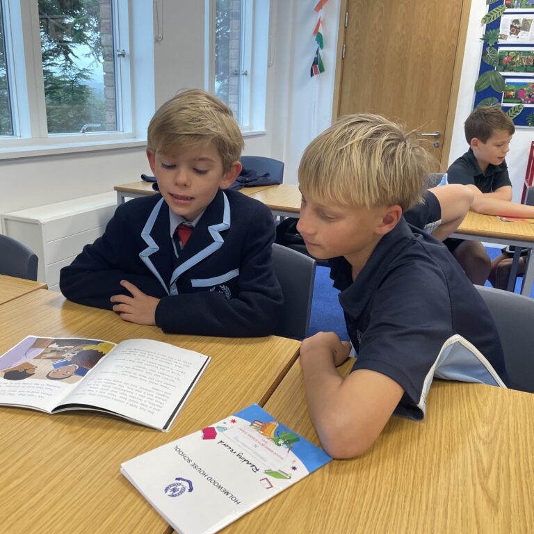 students in class
