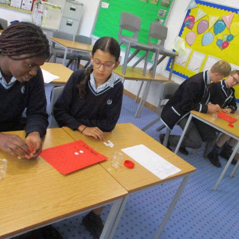 students in class
