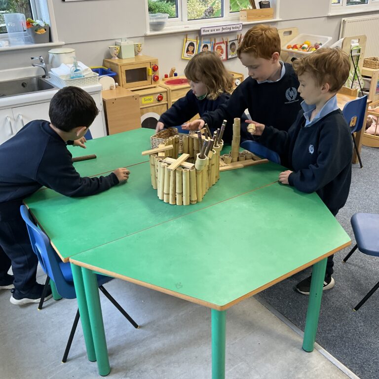 reception students