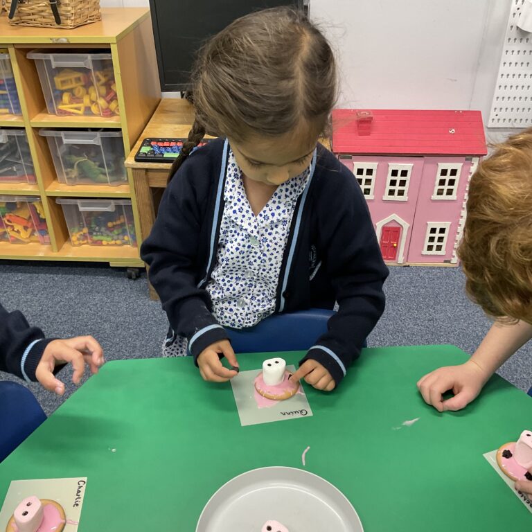 reception students